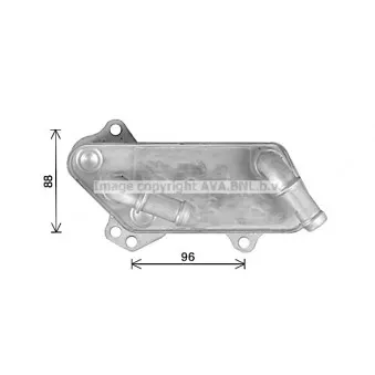 Radiateur d'huile AVA QUALITY COOLING OL3711