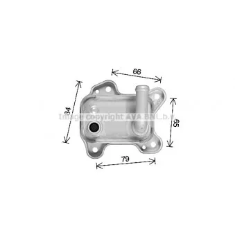 Radiateur d'huile AVA QUALITY COOLING OL3716