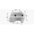 Radiateur d'huile AVA QUALITY COOLING OL3740 - Visuel 2