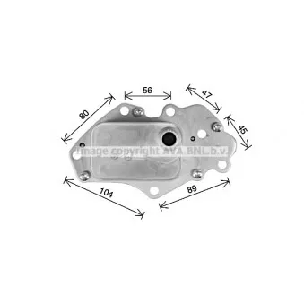 Boîtier, filtre à huile AVA QUALITY COOLING OL3742H