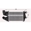 Intercooler, échangeur AVA QUALITY COOLING OL4691 - Visuel 1