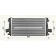 Intercooler, échangeur AVA QUALITY COOLING OL4722 - Visuel 2