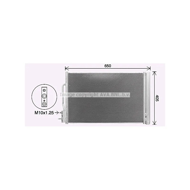 Condenseur, climatisation AVA QUALITY COOLING OL5709D