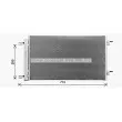 Condenseur, climatisation AVA QUALITY COOLING OL5739D - Visuel 1