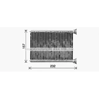 Système de chauffage AVA QUALITY COOLING OL6745