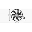 Ventilateur, refroidissement du moteur AVA QUALITY COOLING OL7714 - Visuel 1