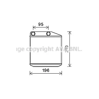 Système de chauffage AVA QUALITY COOLING OLA6676