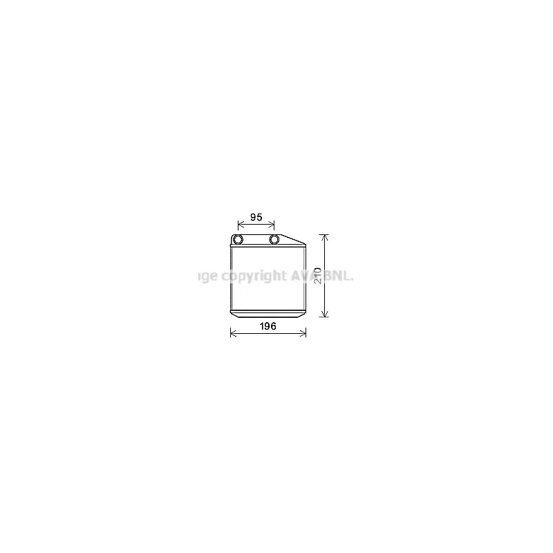 Système de chauffage AVA QUALITY COOLING OLA6676