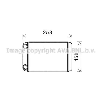 Système de chauffage AVA QUALITY COOLING OLA6677