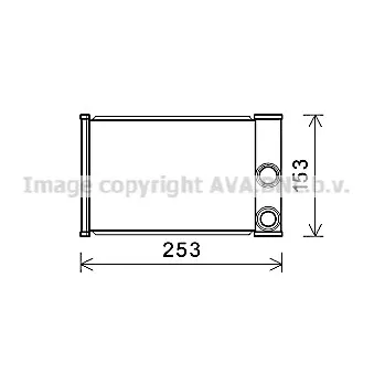 Système de chauffage AVA QUALITY COOLING OLA6680