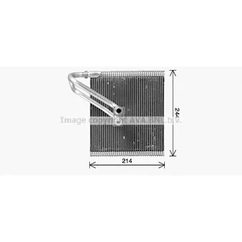 Évaporateur climatisation AVA QUALITY COOLING OLV732