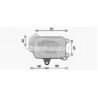 Radiateur d'huile AVA QUALITY COOLING PE3424 - Visuel 1