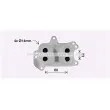 Radiateur d'huile AVA QUALITY COOLING PE3424 - Visuel 2