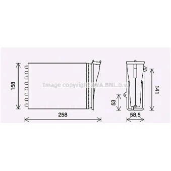 Système de chauffage AVA QUALITY COOLING PE6413