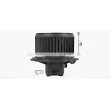 Moteur électrique, pulseur d'air habitacle AVA QUALITY COOLING PE8430 - Visuel 3