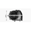 Moteur électrique, pulseur d'air habitacle AVA QUALITY COOLING PE8560 - Visuel 2