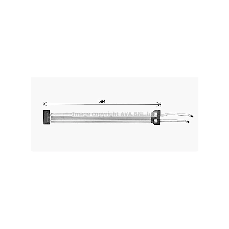Radiateur d'huile, direction AVA QUALITY COOLING PR3096