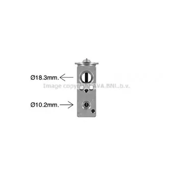 Détendeur, climatisation AVA QUALITY COOLING RT1656