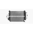 Radiateur, refroidissement du moteur AVA QUALITY COOLING RT2658 - Visuel 2