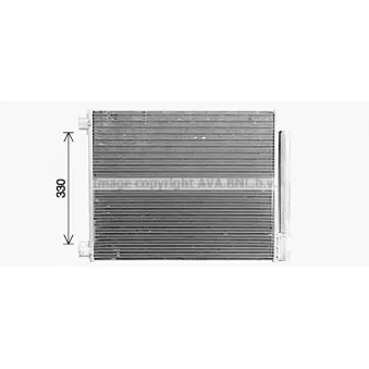 Condenseur, climatisation AVA QUALITY COOLING RT5653D