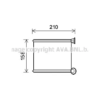 Système de chauffage AVA QUALITY COOLING RT6629
