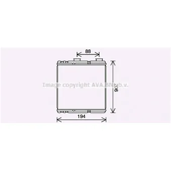 Système de chauffage AVA QUALITY COOLING RT6634