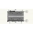 Radiateur, refroidissement du moteur AVA QUALITY COOLING SU2110 - Visuel 2