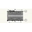 Radiateur, refroidissement du moteur AVA QUALITY COOLING SU2116 - Visuel 1