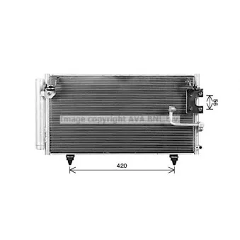 Condenseur, climatisation AVA QUALITY COOLING SU5115D