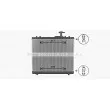 Radiateur, refroidissement du moteur AVA QUALITY COOLING SZ2160 - Visuel 2