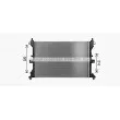 Radiateur, refroidissement du moteur AVA QUALITY COOLING SZ2166 - Visuel 2