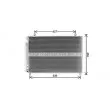 Condenseur, climatisation AVA QUALITY COOLING SZ5154D - Visuel 1