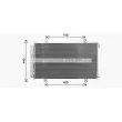 Condenseur, climatisation AVA QUALITY COOLING SZ5159D - Visuel 1