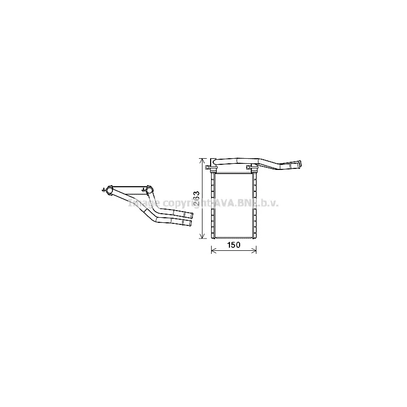 Système de chauffage AVA QUALITY COOLING SZA6146