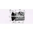 Compresseur, climatisation AVA QUALITY COOLING SZAK164 - Visuel 1