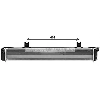 Radiateur, batterie de traction AVA QUALITY COOLING TO2759
