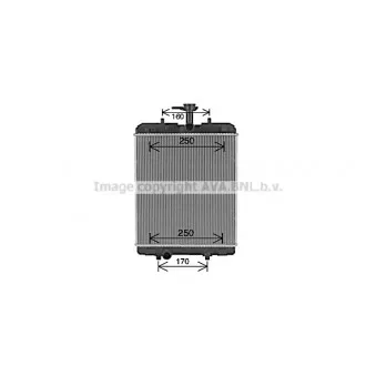 Radiateur, refroidissement du moteur AVA QUALITY COOLING TO2764