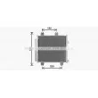 Condenseur, climatisation AVA QUALITY COOLING TO5765D - Visuel 1