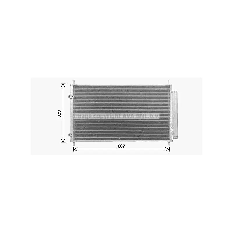 Condenseur, climatisation AVA QUALITY COOLING TO5773D