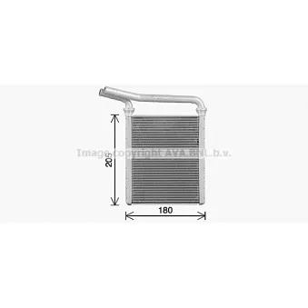 Système de chauffage AVA QUALITY COOLING TO6770