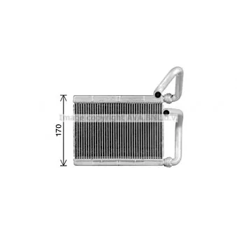 Système de chauffage AVA QUALITY COOLING TO6780