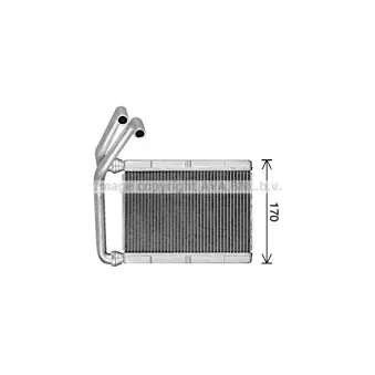 Système de chauffage AVA QUALITY COOLING TO6781