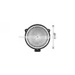 Moteur électrique, pulseur d'air habitacle AVA QUALITY COOLING TO8772 - Visuel 2