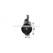 Compresseur, climatisation AVA QUALITY COOLING TOK763 - Visuel 2