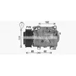 Compresseur, climatisation AVA QUALITY COOLING TOK775 - Visuel 1