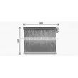 Évaporateur climatisation AVA QUALITY COOLING TOV778 - Visuel 1