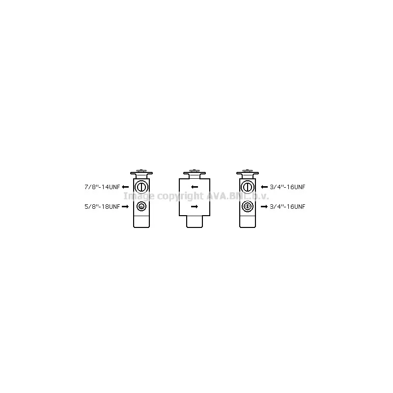 Détendeur, climatisation AVA QUALITY COOLING VN1101