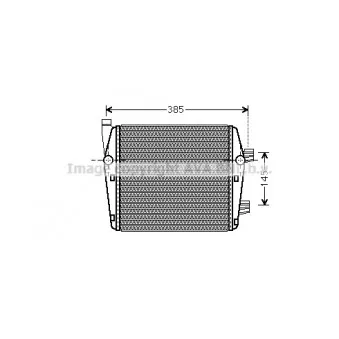 Radiateur, refroidissement du moteur AVA QUALITY COOLING VN2290