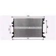 Radiateur, refroidissement du moteur AVA QUALITY COOLING VN2415 - Visuel 1