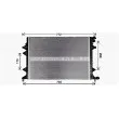 Radiateur, refroidissement du moteur AVA QUALITY COOLING VN2417 - Visuel 1